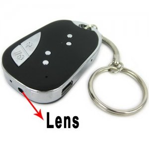 Car-Key Shape Mini Spy Camera with Network Camera Function
